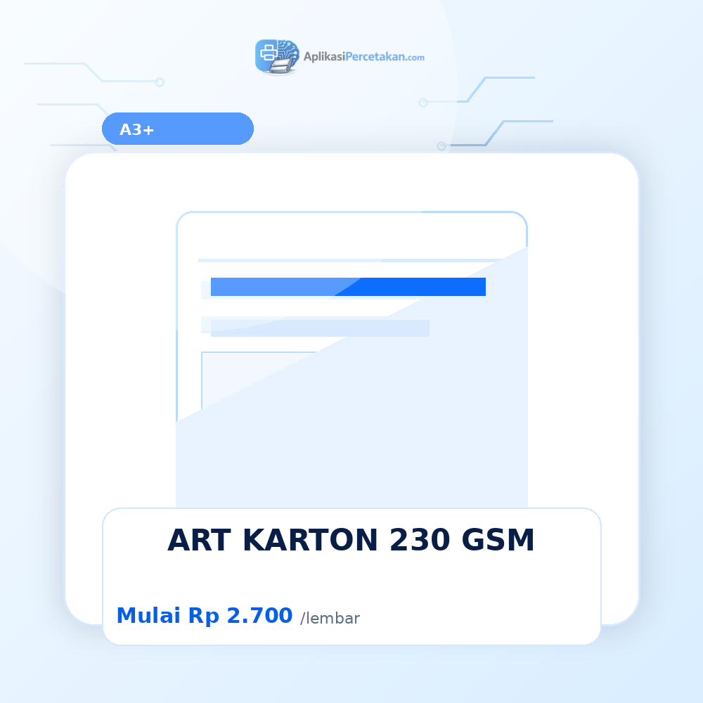 ART KARTON 230 GSM